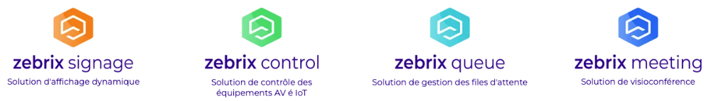 Les différentes solutions zebrix